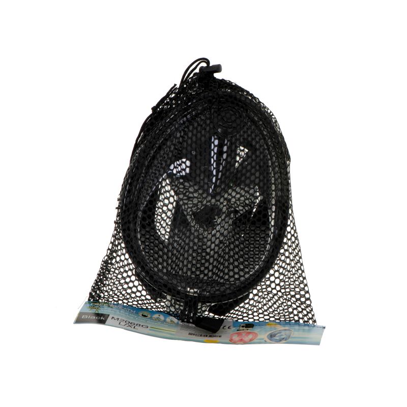 Maska do snurkowania pełna składana L/XL czarna - obrazek 7