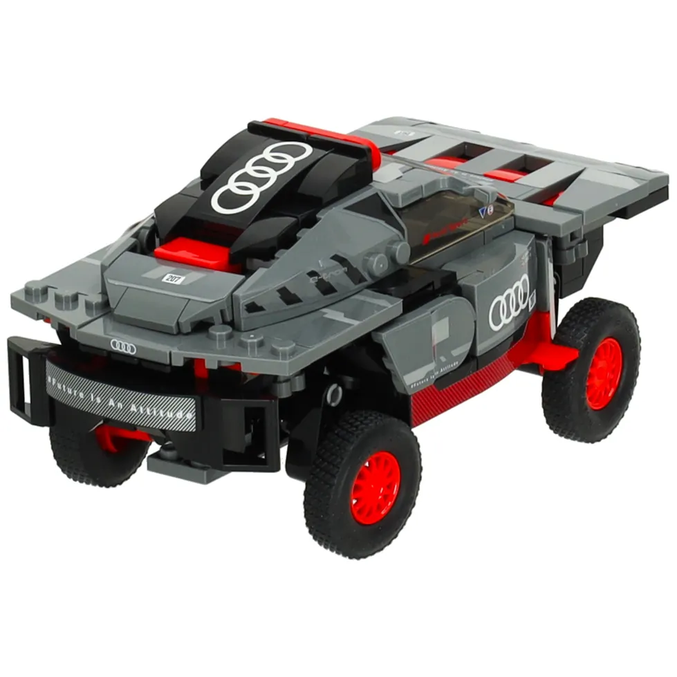 Samochód Rastar 10120 Audi RS Q e-tron 1:30 klocki 376el. - obrazek 3