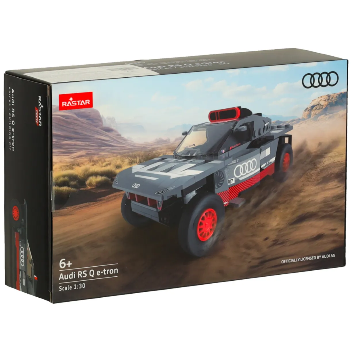 Samochód Rastar 10120 Audi RS Q e-tron 1:30 klocki 376el. - obrazek 7