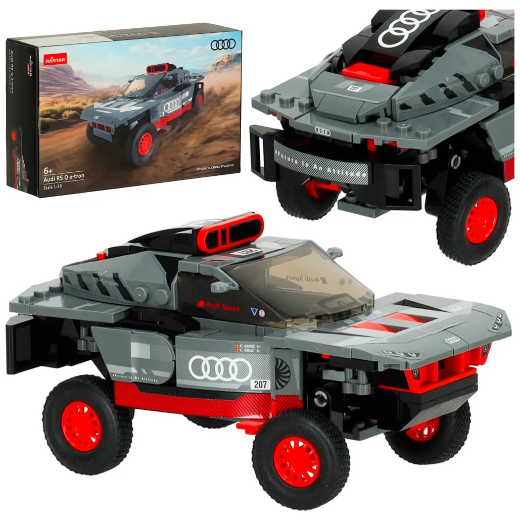 Samochód Rastar 10120 Audi RS Q e-tron 1:30 klocki 376el.
