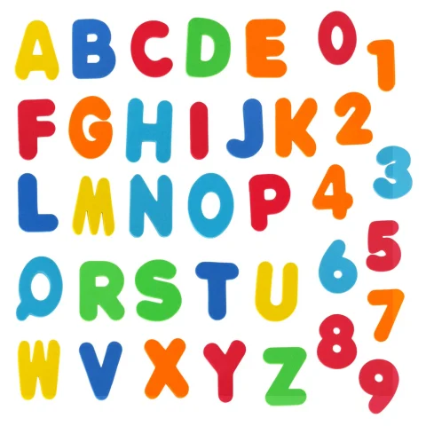 Zabawka wodna dla dzieci naklejki do kąpieli piankowe literki cyferki