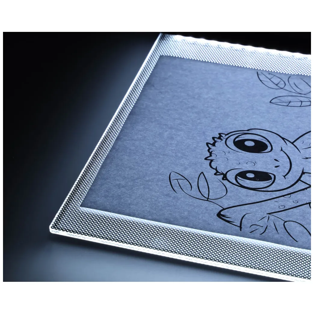 Deska kreślarska tablica tablet graficzny kalka do rysowania podświetlana LED A3 - obrazek 4