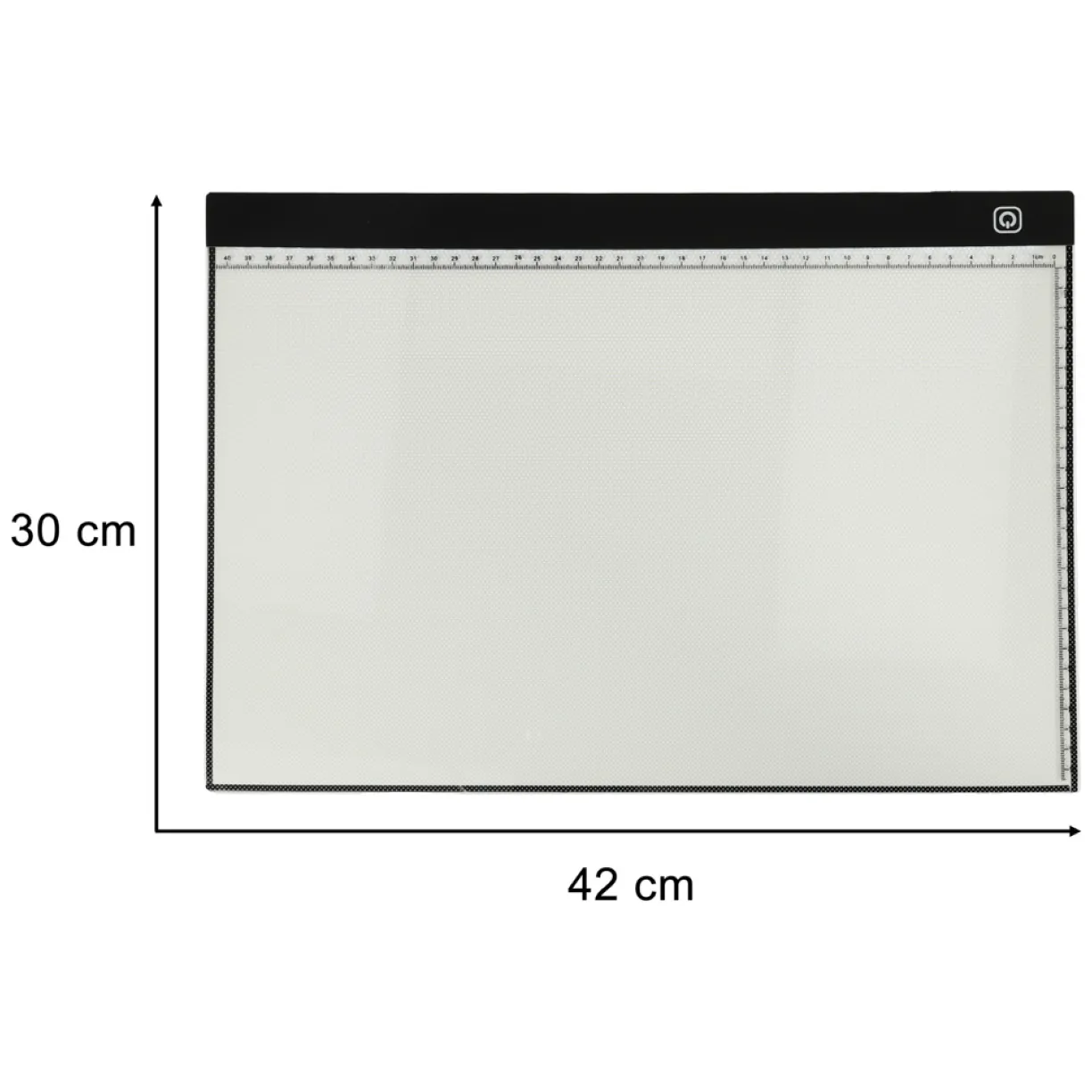 Deska kreślarska tablica tablet graficzny kalka do rysowania podświetlana LED A3 - obrazek 6