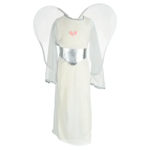 Kostium strój karnawałowy przebranie aniołek aureola jasełka 4 el rozmiar M