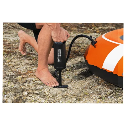 Pompka ręczna tłokowa do materaca pontonu piłki 30cm BESTWAY 62002