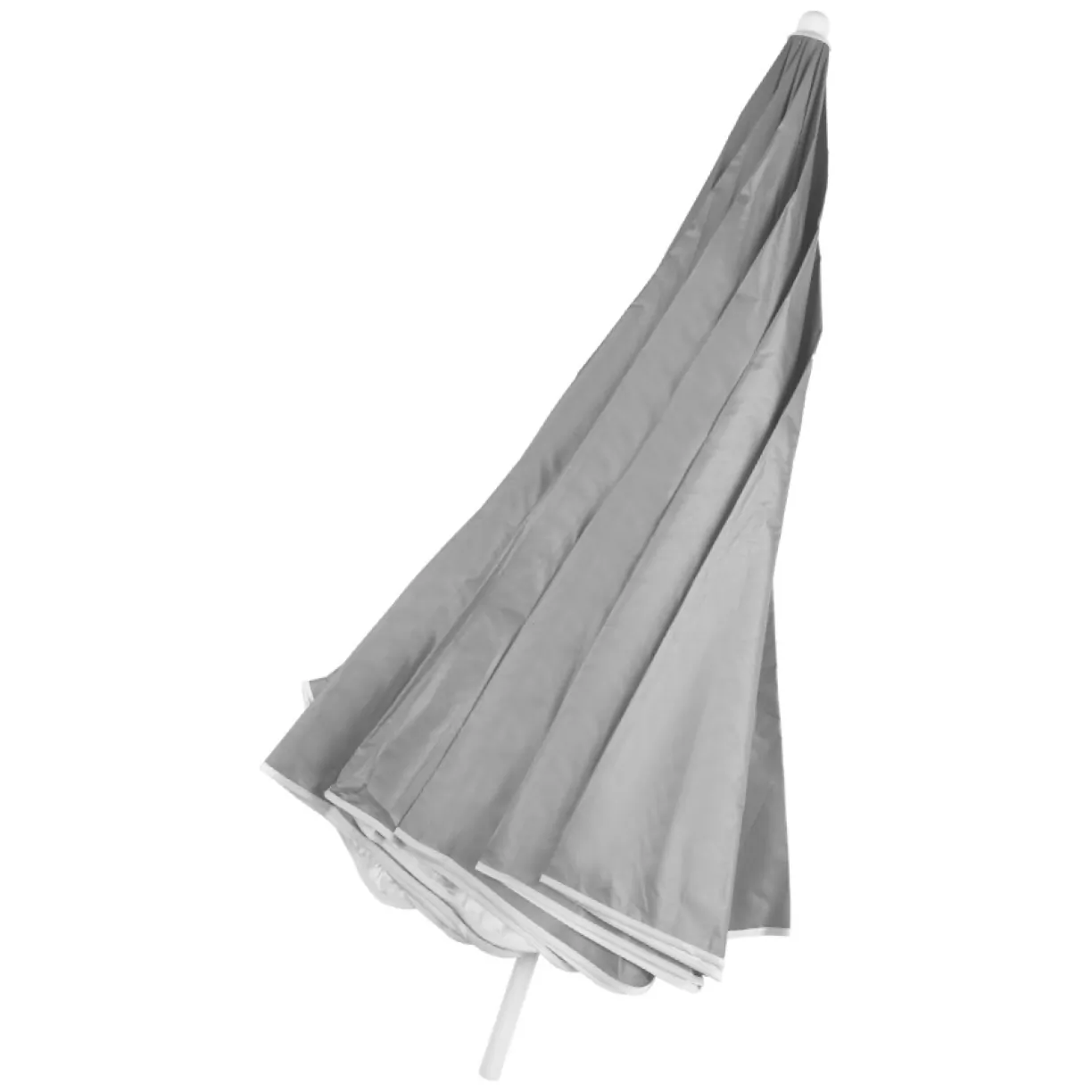 Parasol ogrodowy plażowy regulowany łamany składany UV 150cm szary - obrazek 4