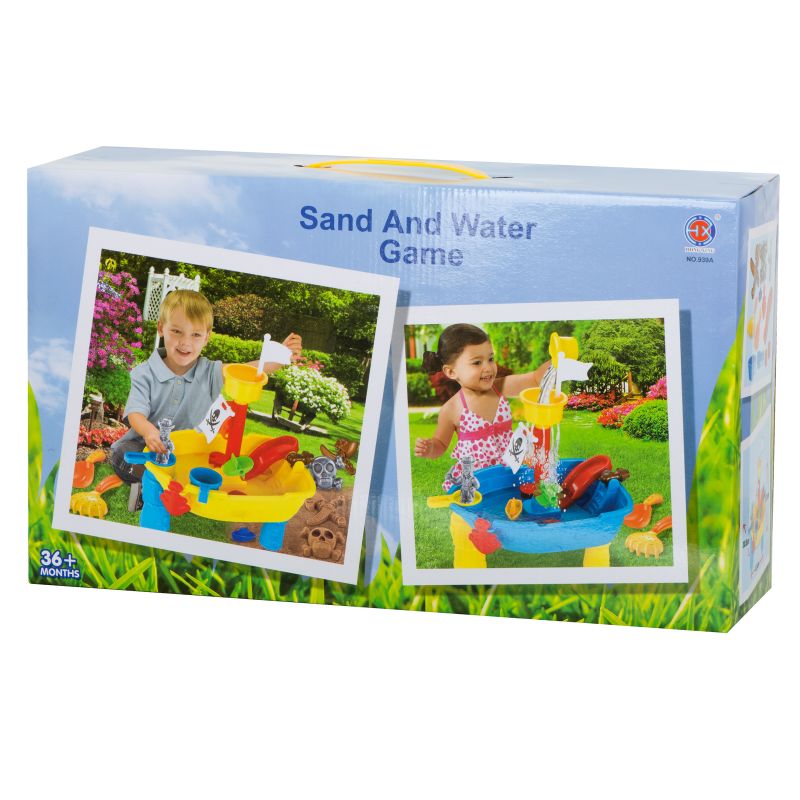 Stolik wodny do kąpieli piaskownica statek pirat / 25el. - obrazek 11