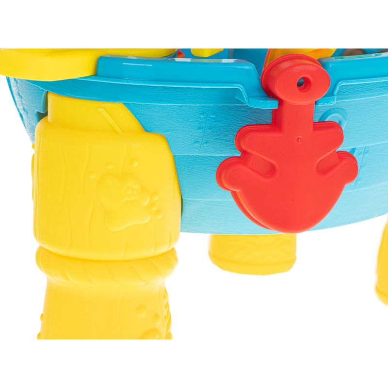 Stolik wodny do kąpieli piaskownica statek pirat / 25el. - obrazek 6