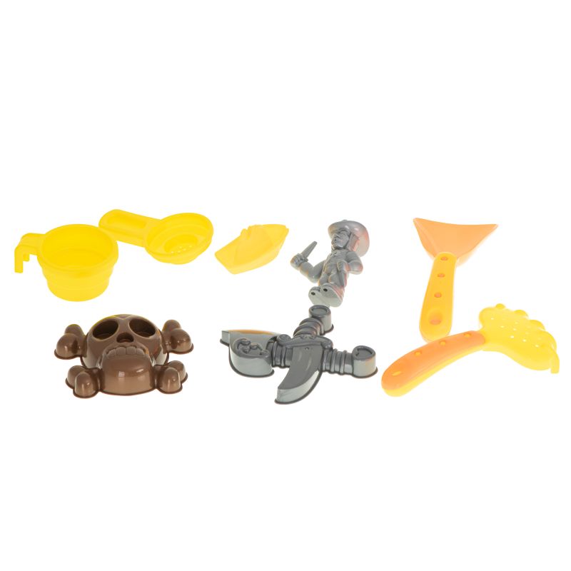 Stolik wodny do kąpieli piaskownica statek pirat / 25el. - obrazek 10