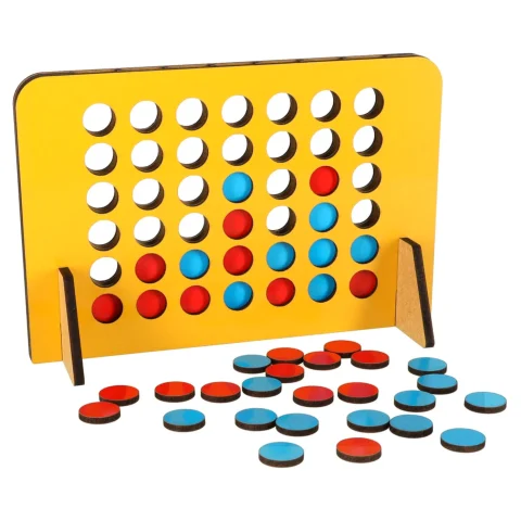 ALEXANDER 4 w rzędzie gra towarzyska wersja travel podróżna 5+