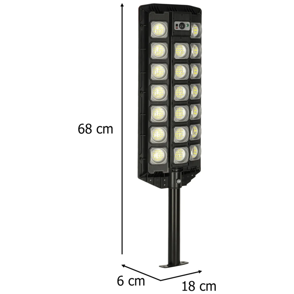 Lampa solarna LED zewnętrzna halogen latarnia - obrazek 10