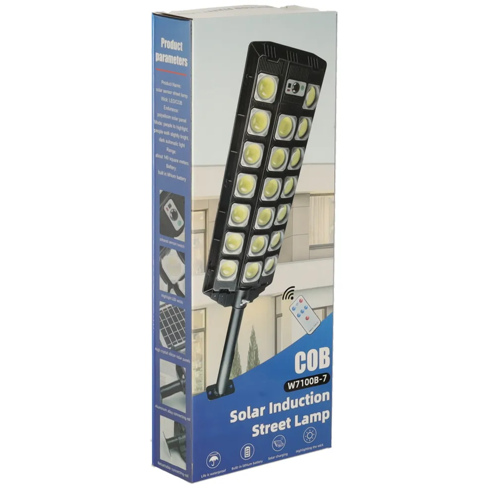 Lampa solarna LED zewnętrzna halogen latarnia - obrazek 11