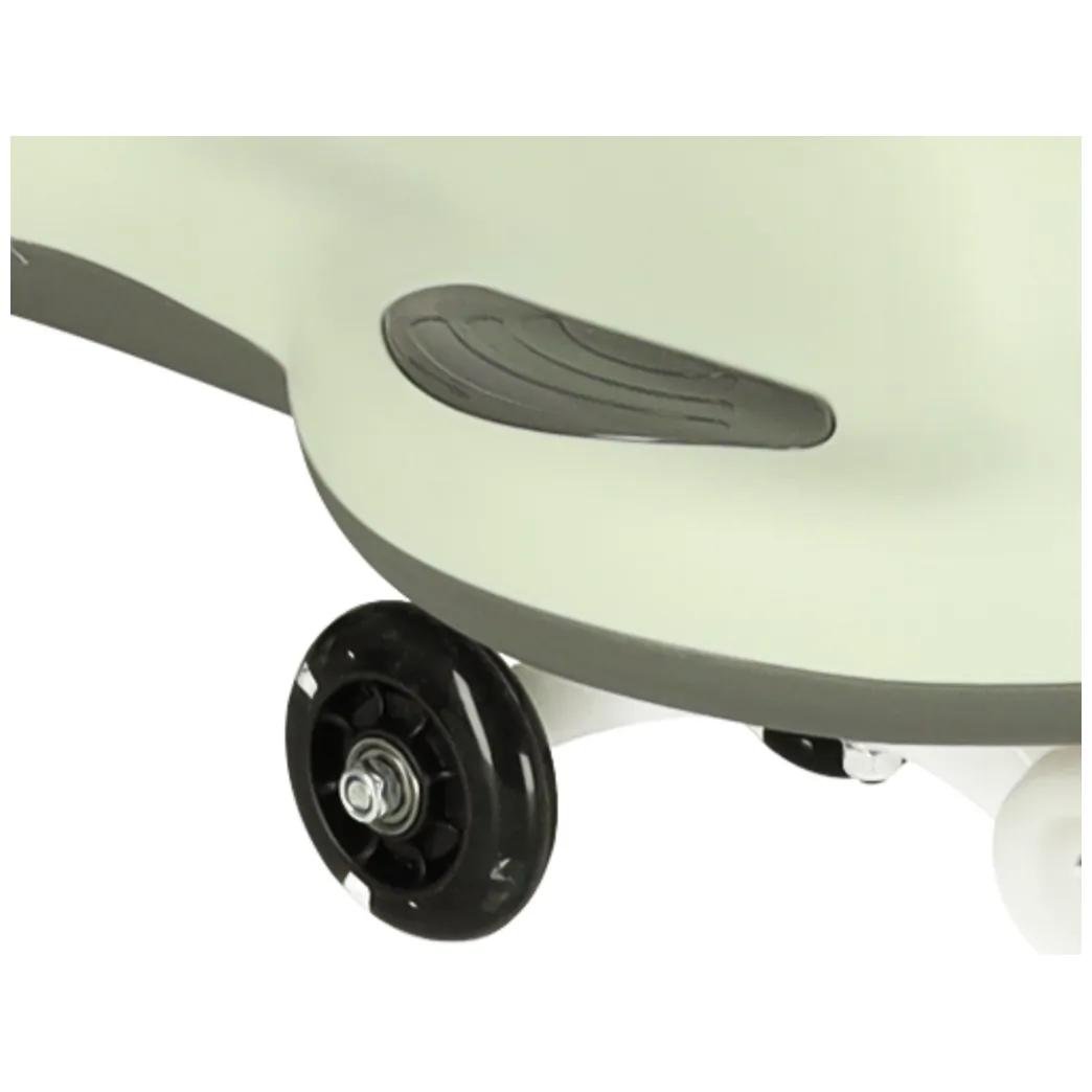 Jeździk grawitacyjny LED Swing FIX S1 skuter z rączką szary max 65kg - obrazek 6