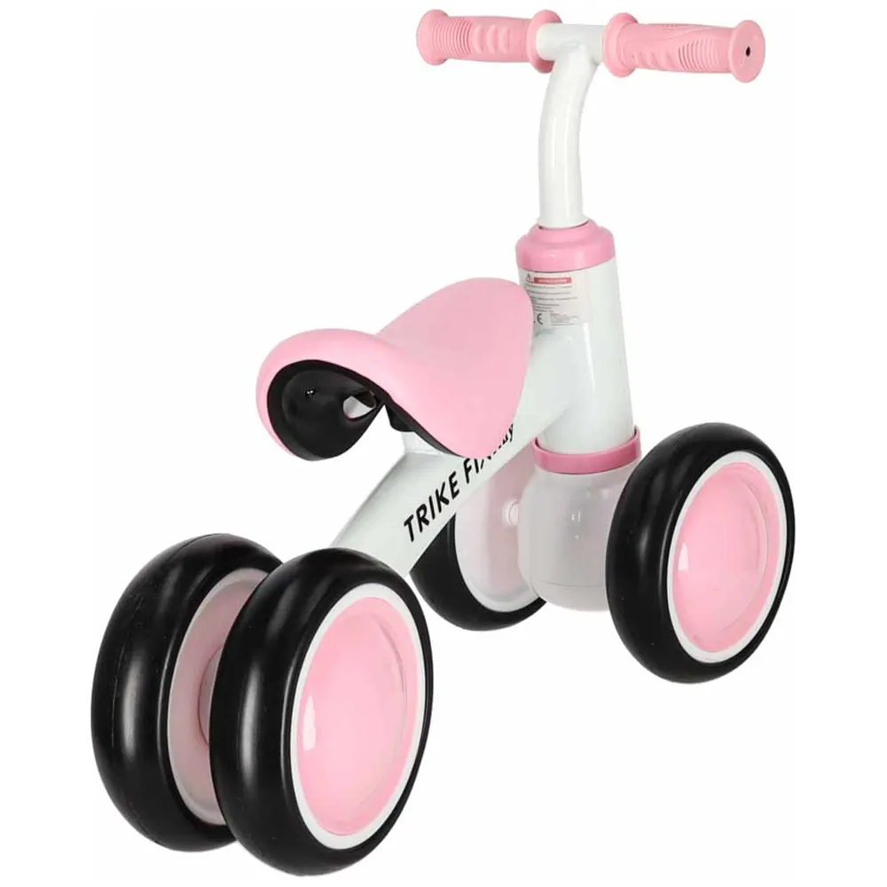 Rowerek biegowy Trike Fix Tiny V2 rower jeździk różowy - obrazek 3