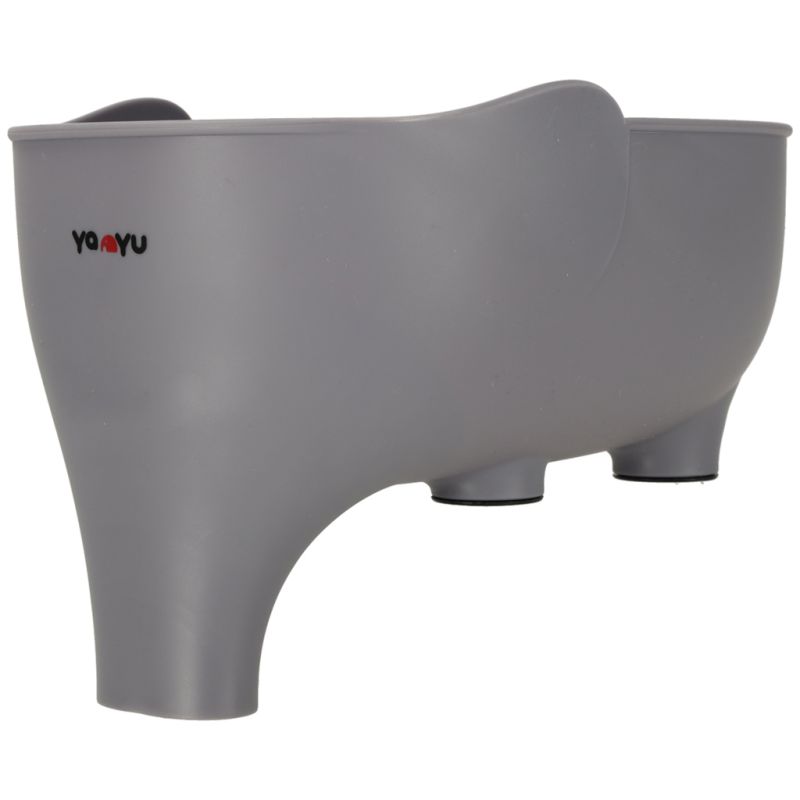 Sitko do zlewu durszlak ociekacz miska z lejkiem organizer kuchenny słonik - obrazek 2