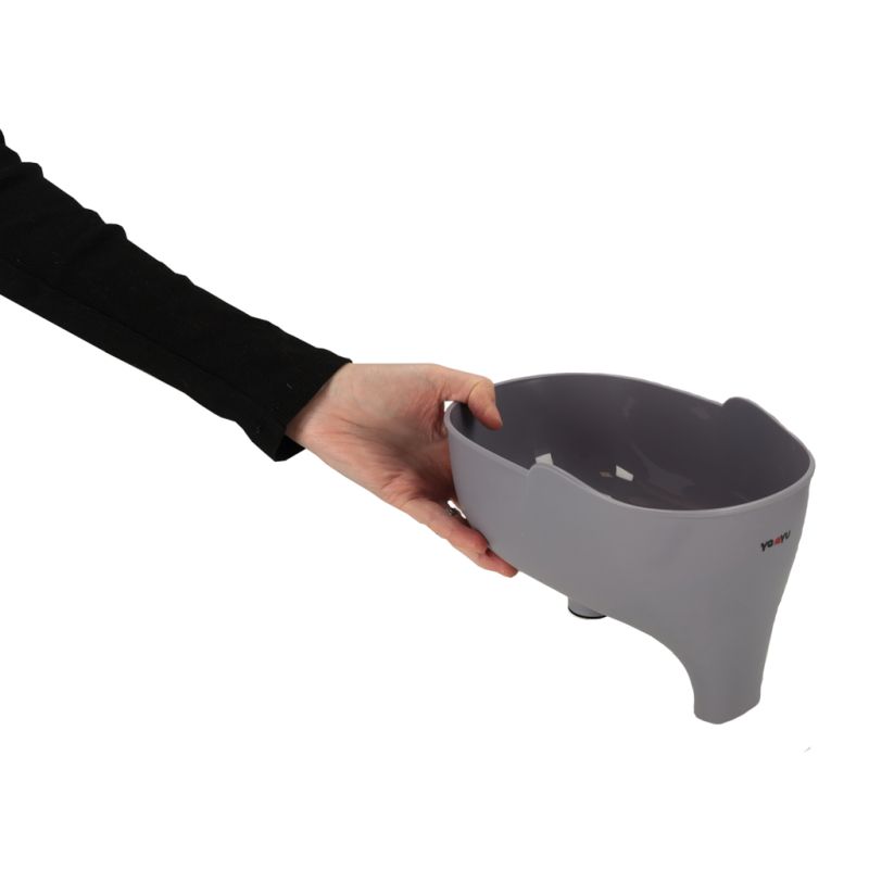 Sitko do zlewu durszlak ociekacz miska z lejkiem organizer kuchenny słonik - obrazek 7