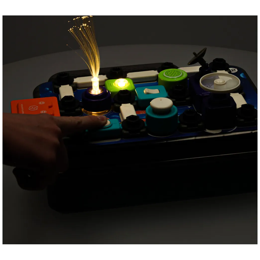 Mały elektryk elektronik zestaw edukacyjny 45 elementów + 12 kart - obrazek 15