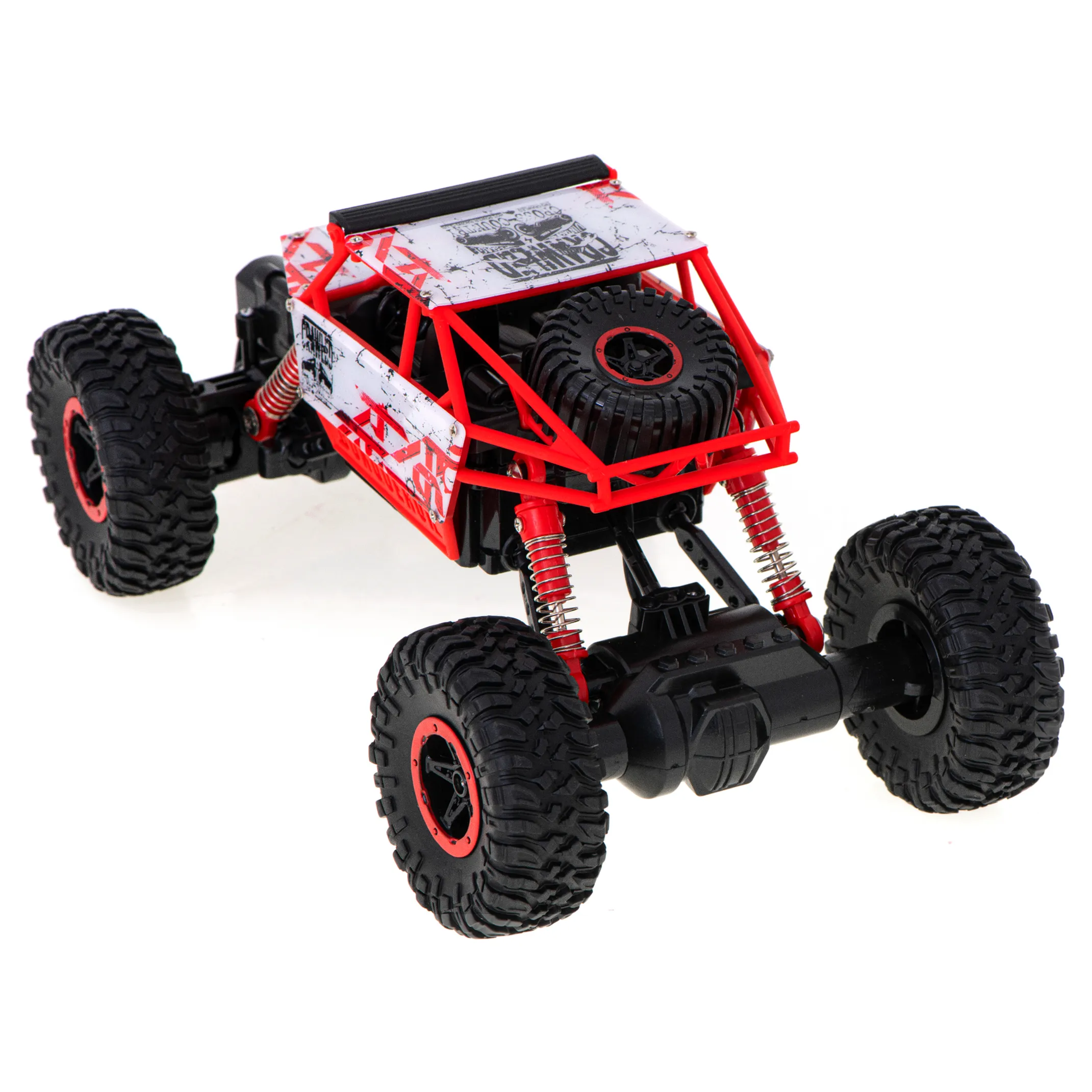 Samochód zdalnie sterowany na pilota RC Rock Crawler HB 2,4GHz 1:18 czerwony - obrazek 8