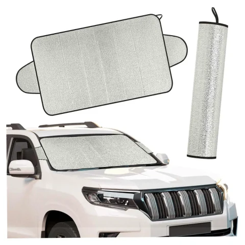 Mata osłona na szybę antyszronowa przeciwsłoneczna samochodowa na przednią szybę