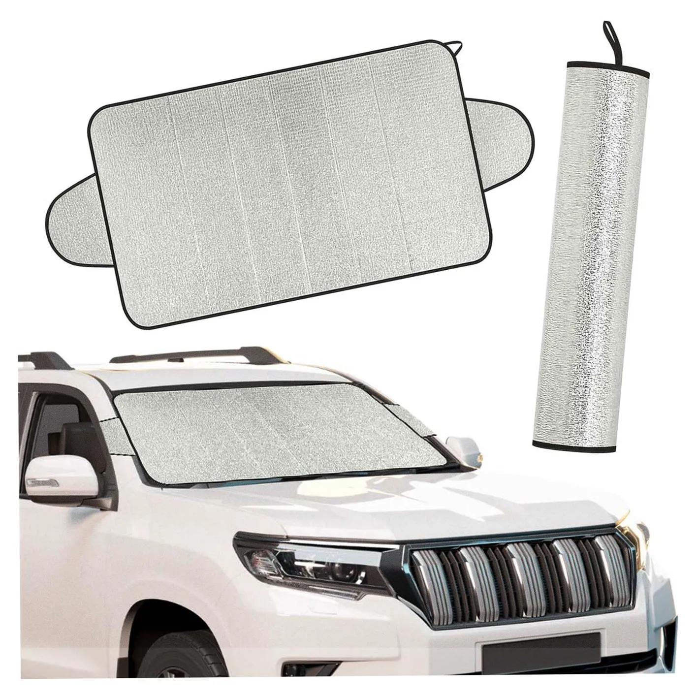 Mata osłona na szybę antyszronowa przeciwsłoneczna samochodowa na przednią szybę