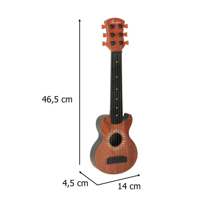 Gitara klasyczna dla dzieci drewniana 6 strun 18 cali 46,5cm - obrazek 11