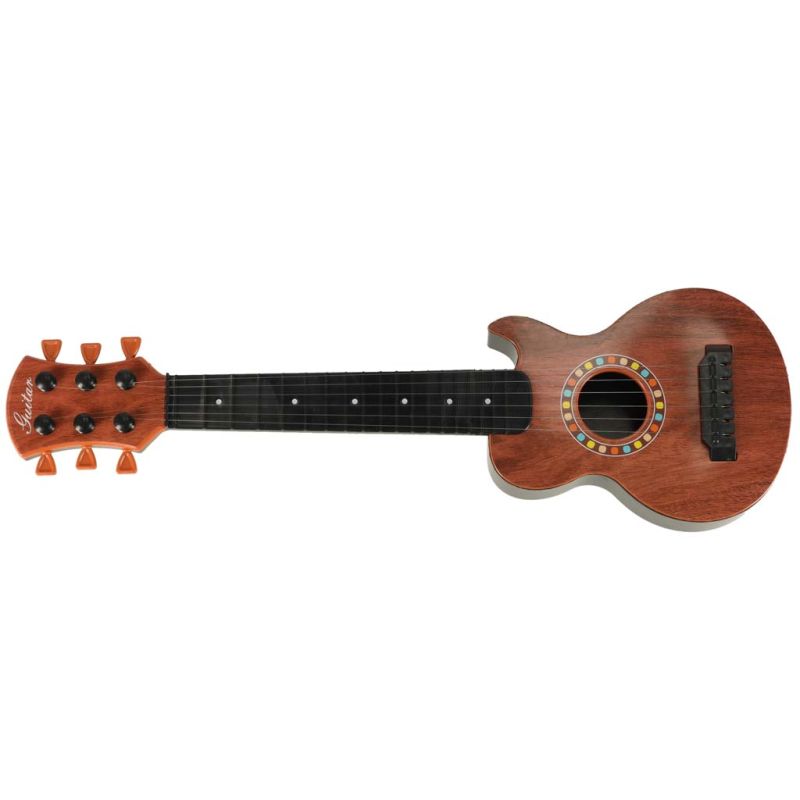 Gitara klasyczna dla dzieci drewniana 6 strun 18 cali 46,5cm - obrazek 6