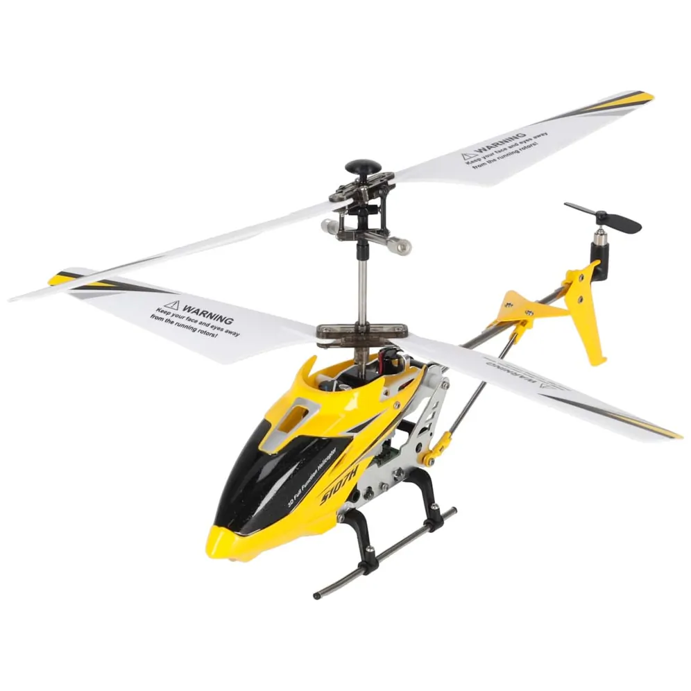 Helikopter zdalnie sterowany na pilota RC SYMA S107H 2.4GHz RTF żółty - obrazek 2