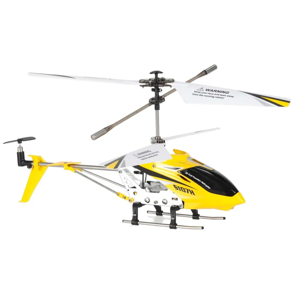 Helikopter zdalnie sterowany na pilota RC SYMA S107H 2.4GHz RTF żółty - obrazek 4