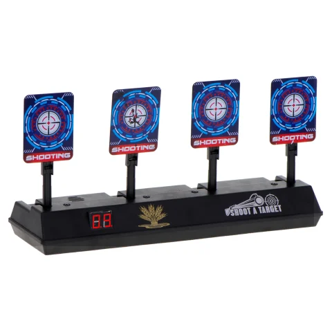 Tarcza do strzelania elektroniczna cyfrowa 4 cele licznik