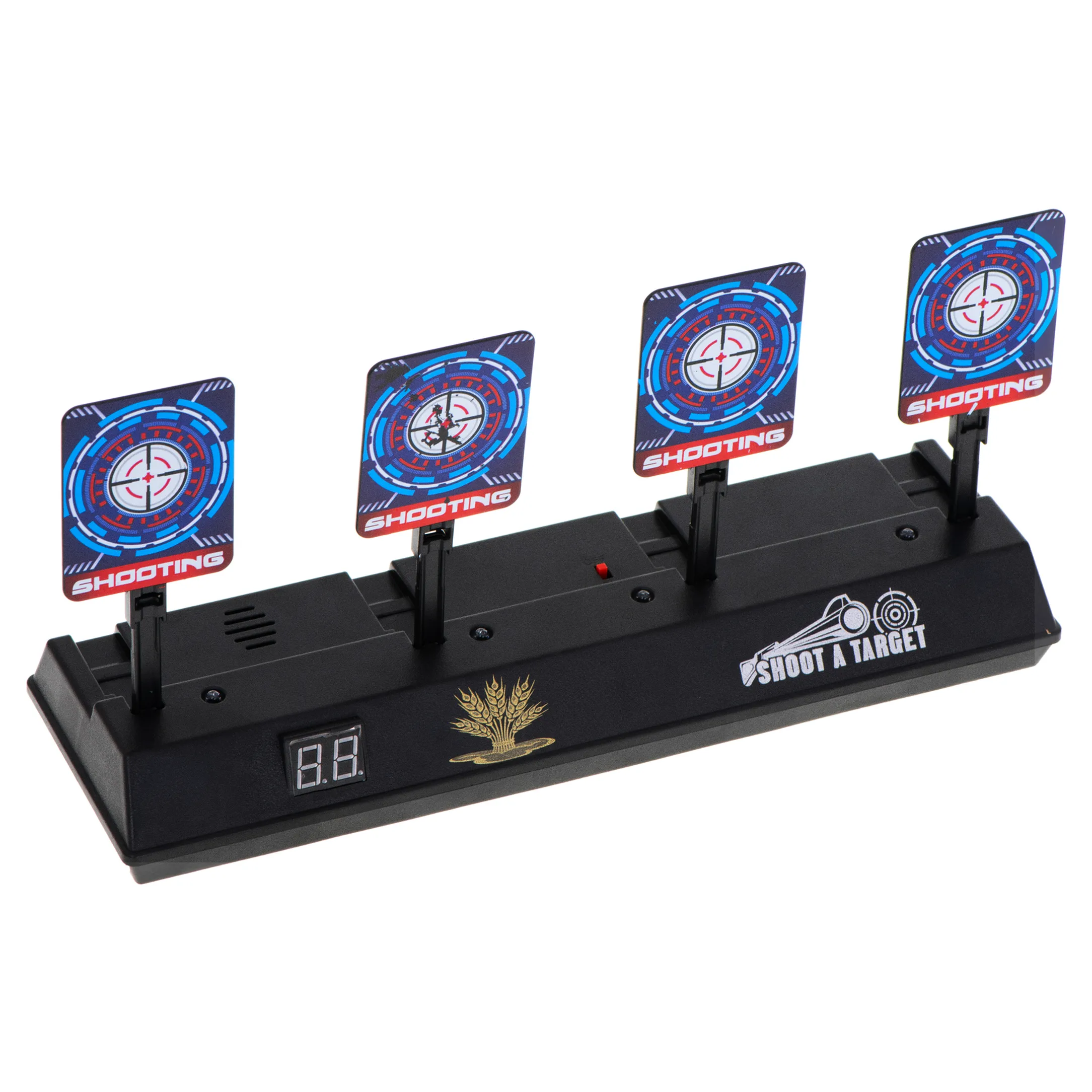 Tarcza do strzelania elektroniczna cyfrowa 4 cele licznik - obrazek 5