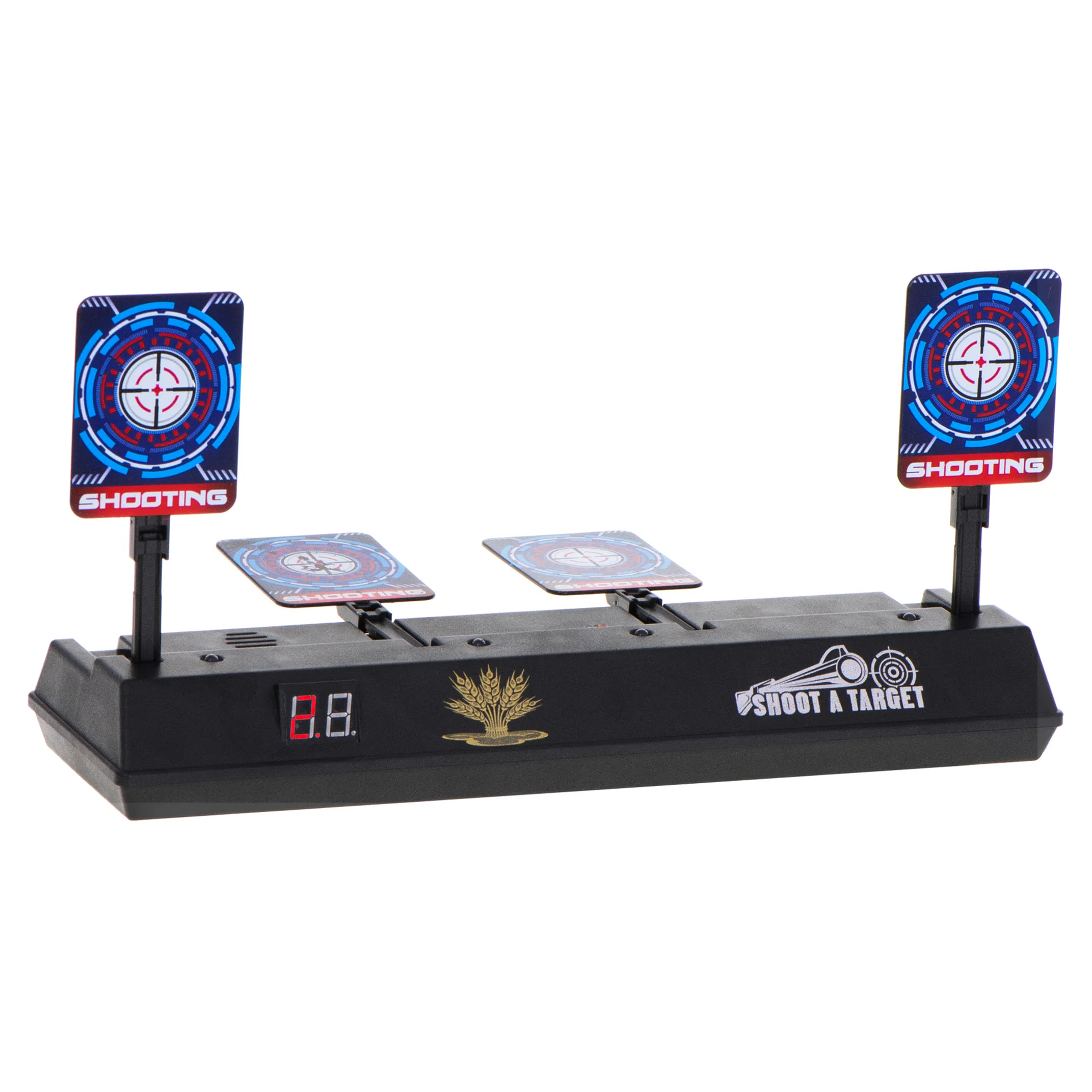 Tarcza do strzelania elektroniczna cyfrowa 4 cele licznik - obrazek 6