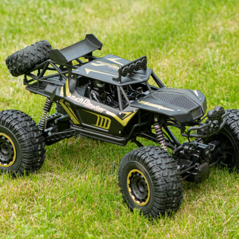 Samochód zdalnie sterowany 2,4GHz 1:8 51cm metal czarny
