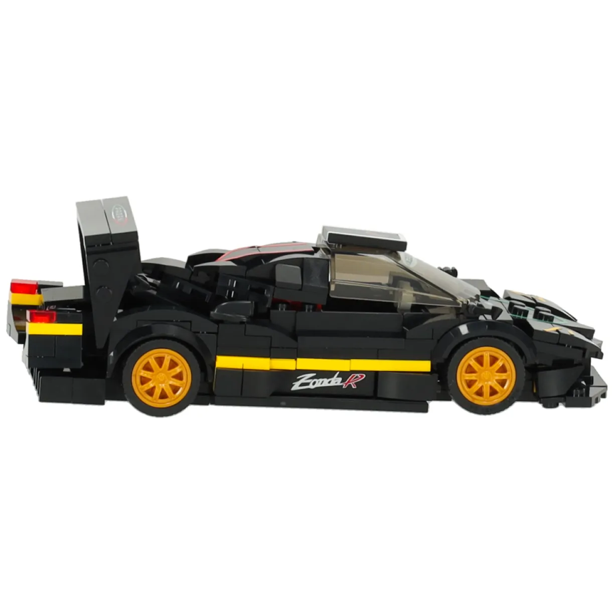 Samochód Rastar 93900-B Pagani Zonda R 1:28 klocki 387el. - obrazek 2
