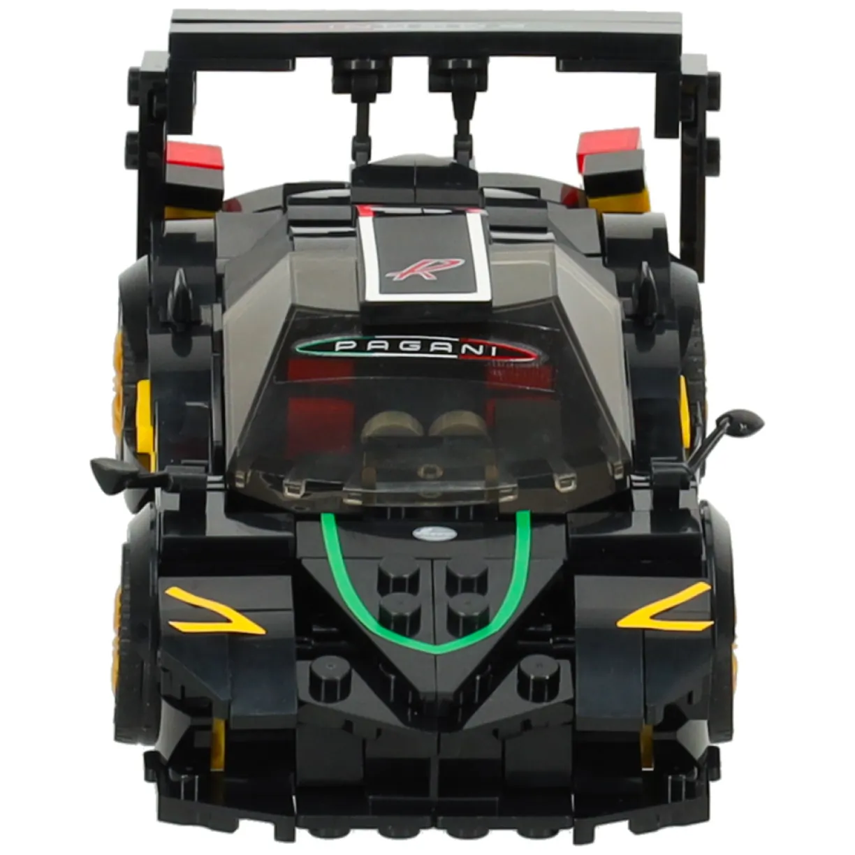 Samochód Rastar 93900-B Pagani Zonda R 1:28 klocki 387el. - obrazek 4