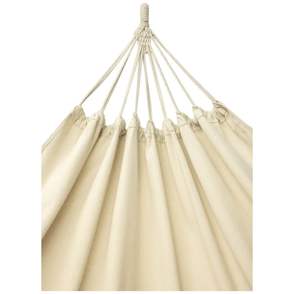 Hamak ogrodowy brazylijski boho 200cm ecru 120kg - obrazek 3