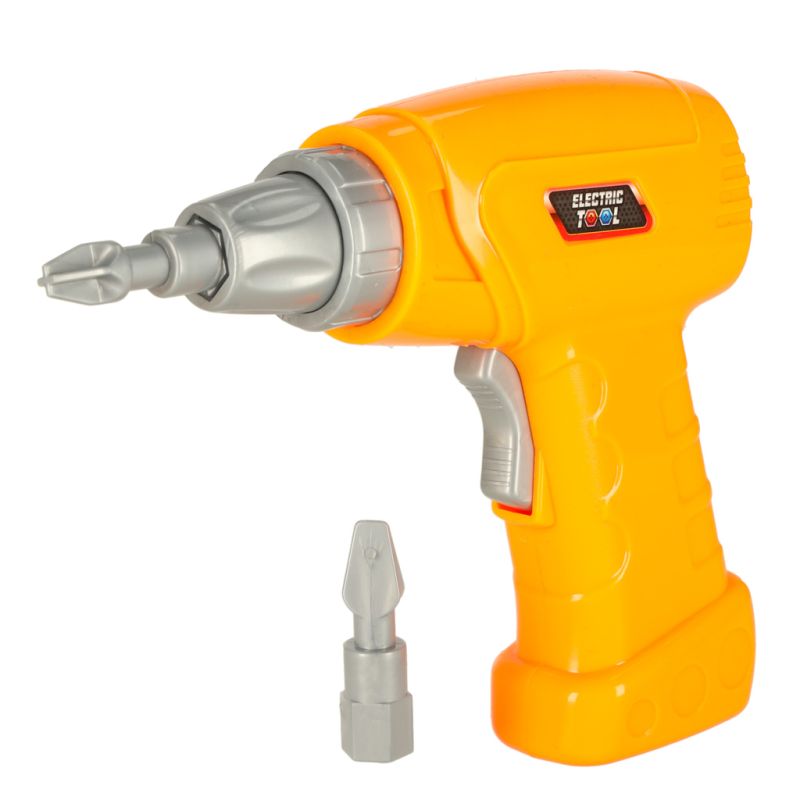 Wkrętarka wiertarka śrubki klocki konstrukcyjne zestaw majsterkowicza walizka 151 elementów - obrazek 11