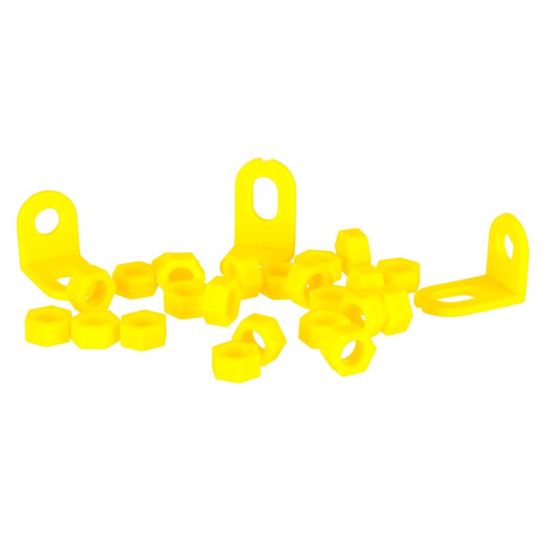 Wkrętarka wiertarka śrubki klocki konstrukcyjne zestaw majsterkowicza walizka 151 elementów - obrazek 8