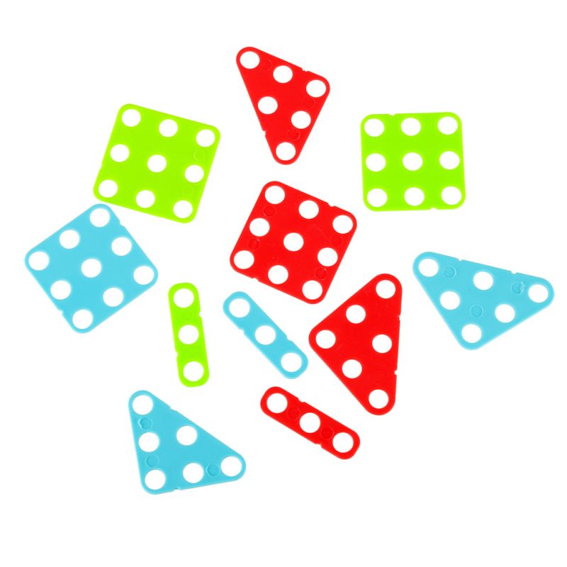 Wkrętarka wiertarka śrubki klocki konstrukcyjne zestaw majsterkowicza walizka 151 elementów - obrazek 10