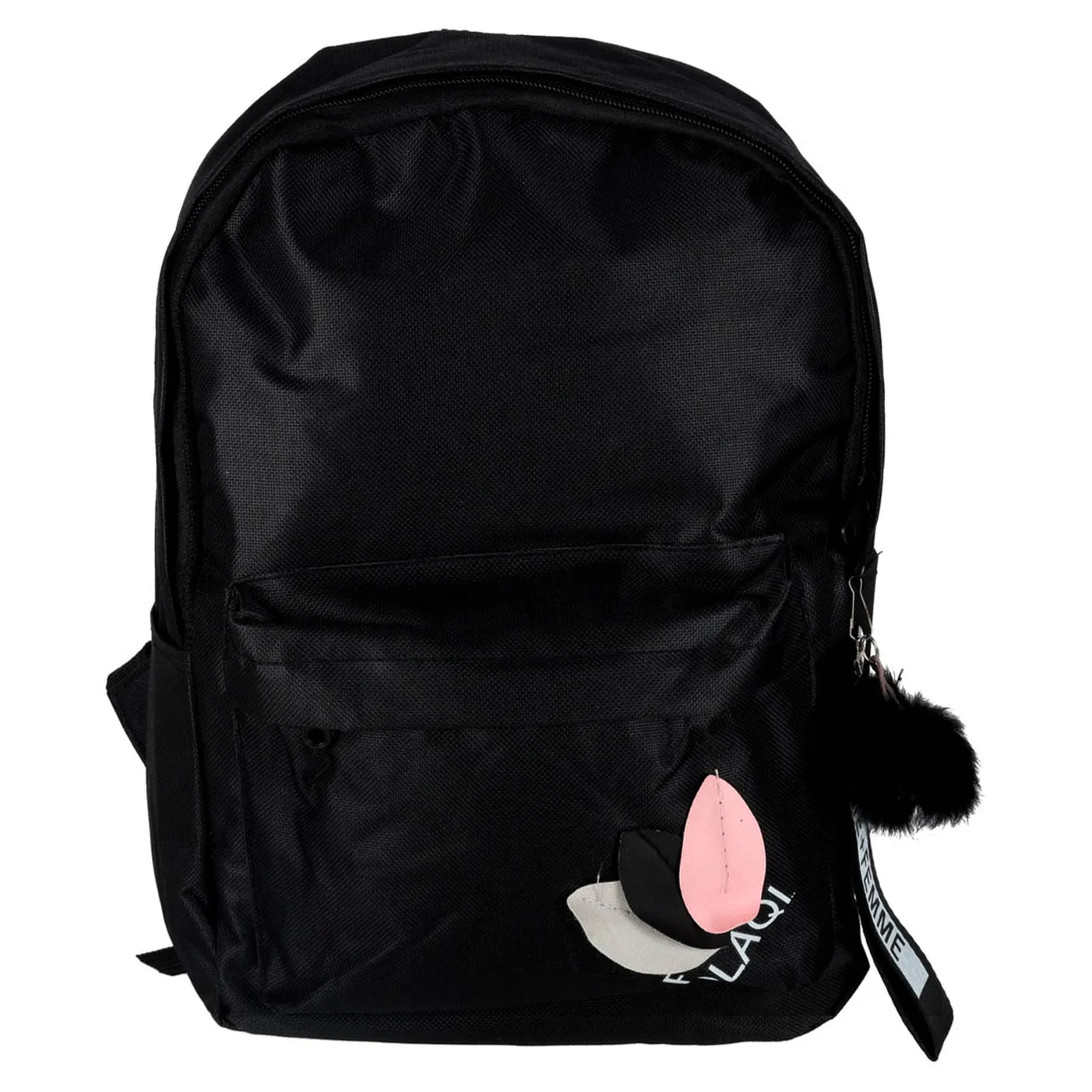 Plecak szkolny młodzieżowy jednokomorowy czarny