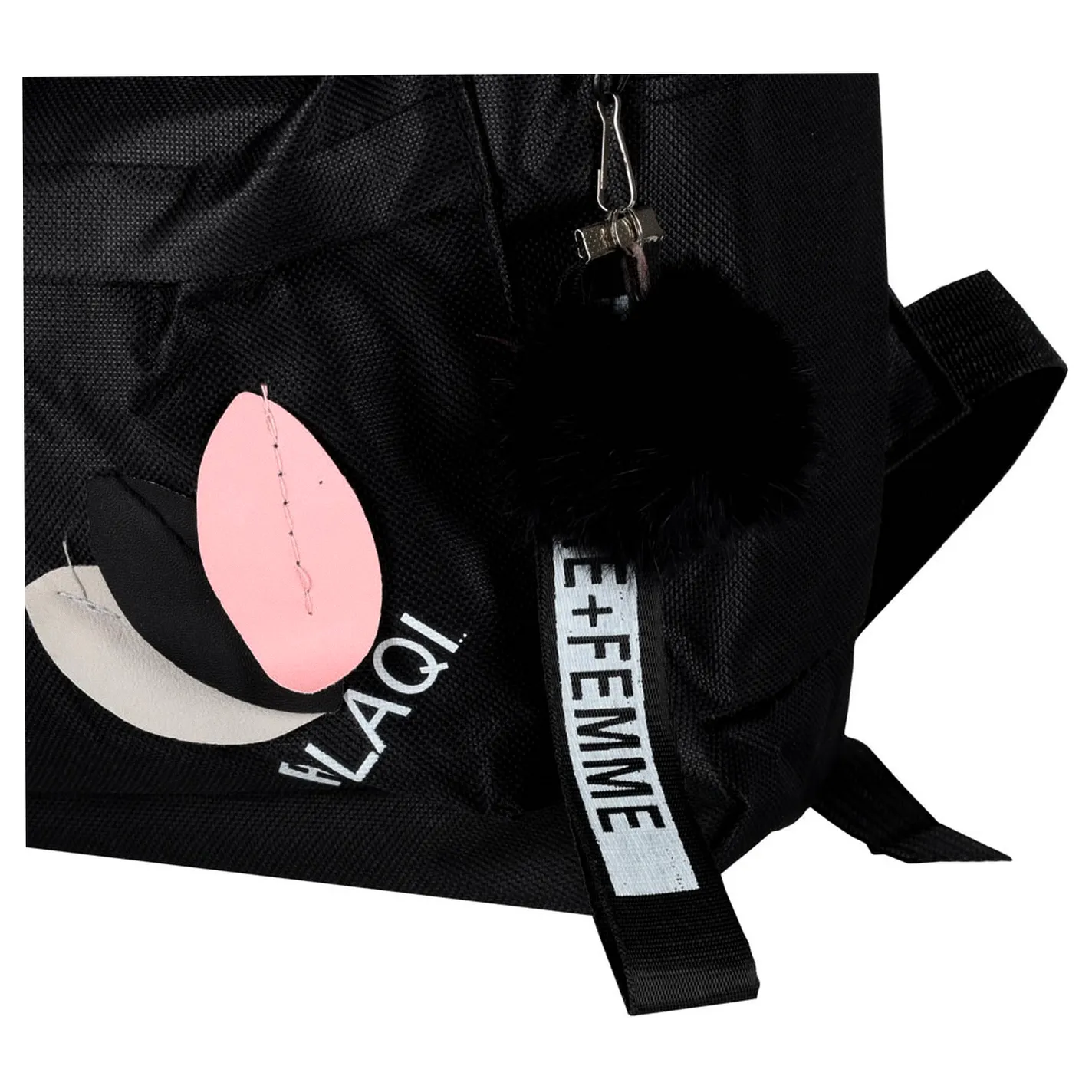 Plecak szkolny młodzieżowy jednokomorowy czarny - obrazek 8