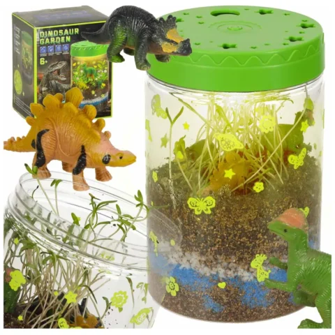 Hodowla dinozaurów terrarium projektor z lampką nocną LED