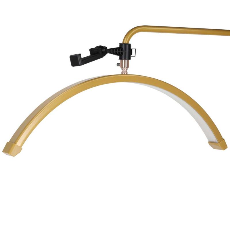 Lampa do przedłużania rzęs LED 36W regulowana kosmetyczna bezcieniowa łuk złota - obrazek 5