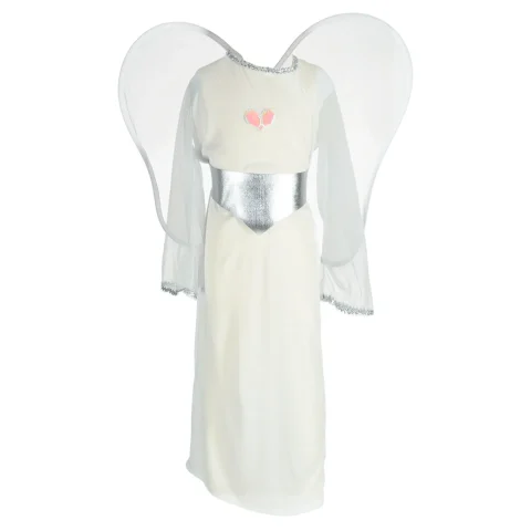 Kostium strój karnawałowy przebranie aniołek aureola jasełka 4 el rozmiar S