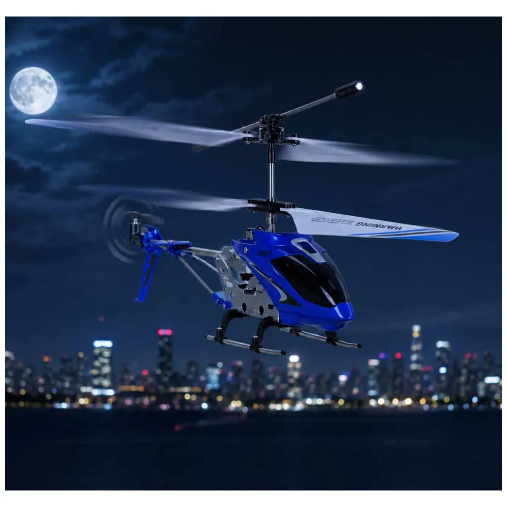 Helikopter zdalnie sterowany na pilota RC SYMA S107G niebieski - obrazek 11
