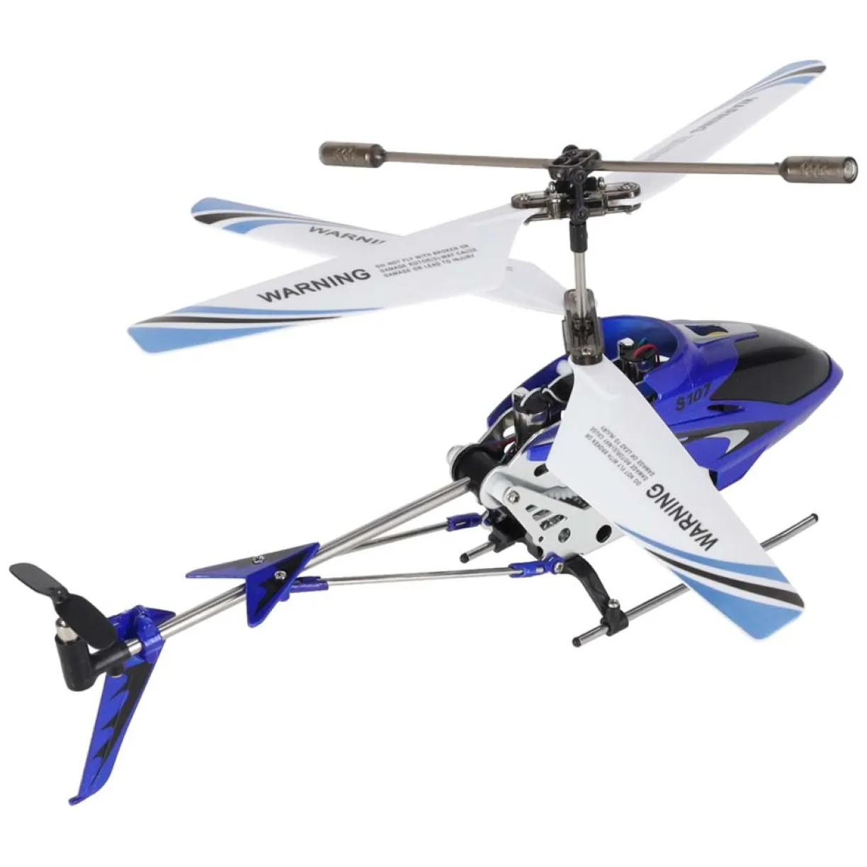 Helikopter zdalnie sterowany na pilota RC SYMA S107G niebieski - obrazek 4