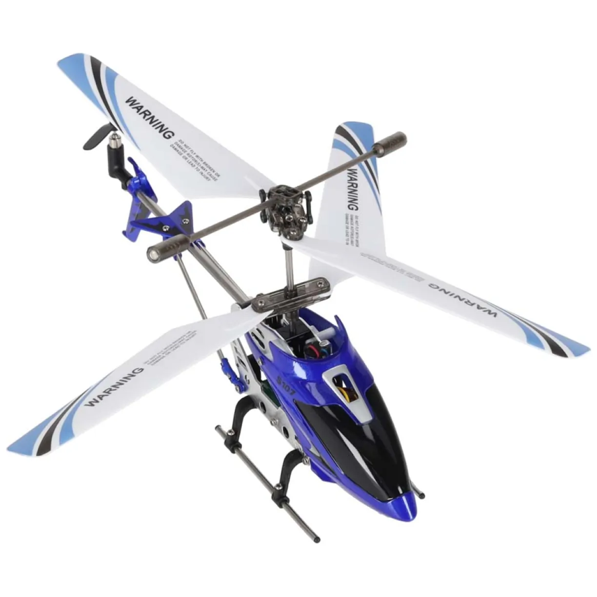 Helikopter zdalnie sterowany na pilota RC SYMA S107G niebieski - obrazek 5