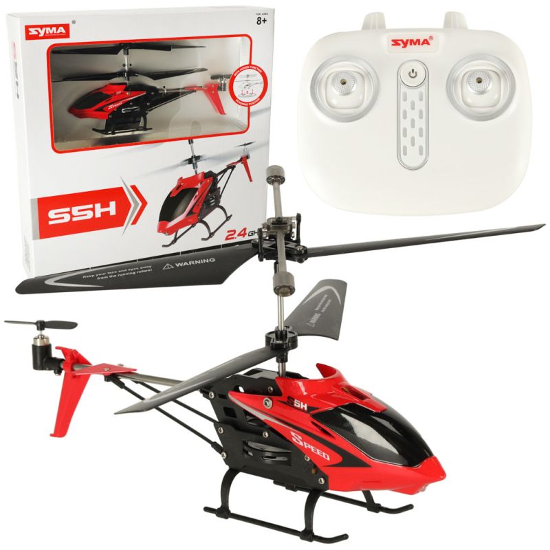 Helikopter zdalnie sterowany na pilota RC SYMA S5H 2.4GHz RTF czerwony - obrazek 8