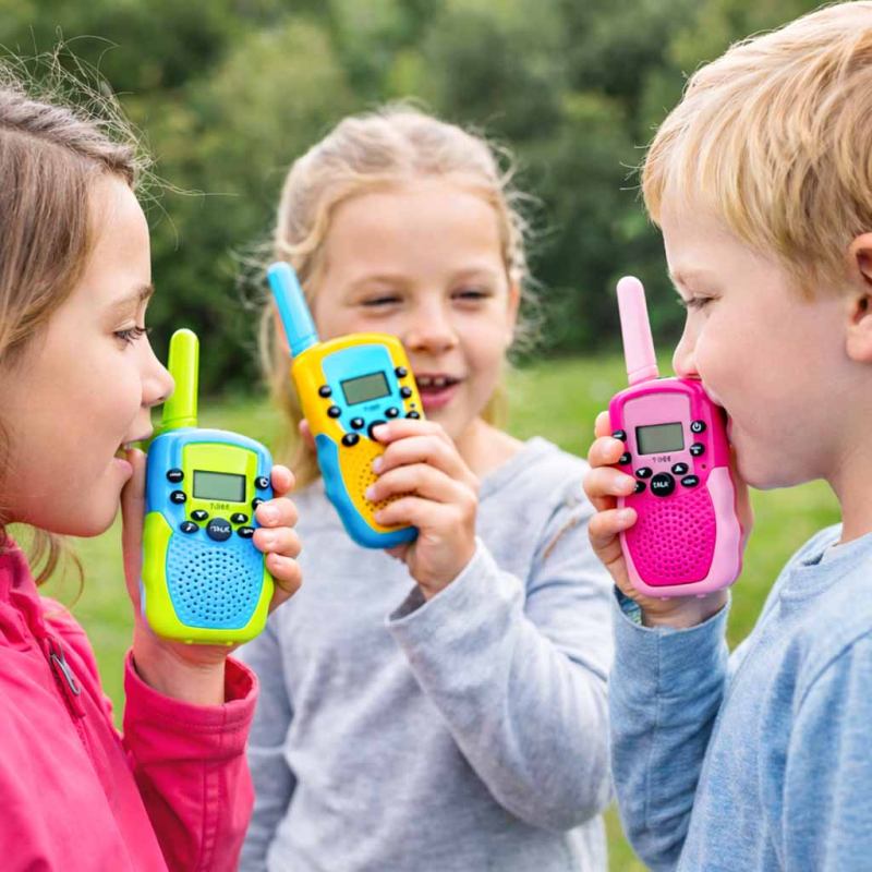 Walkie talkie krótkofalówka dla dzieci zestaw 3 sztuki - obrazek 9