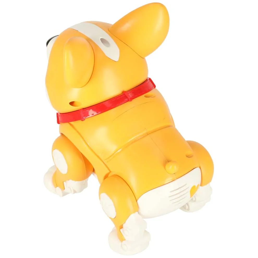 Pies piesek interaktywny robot Corgi świecące uszy muzyka - obrazek 4