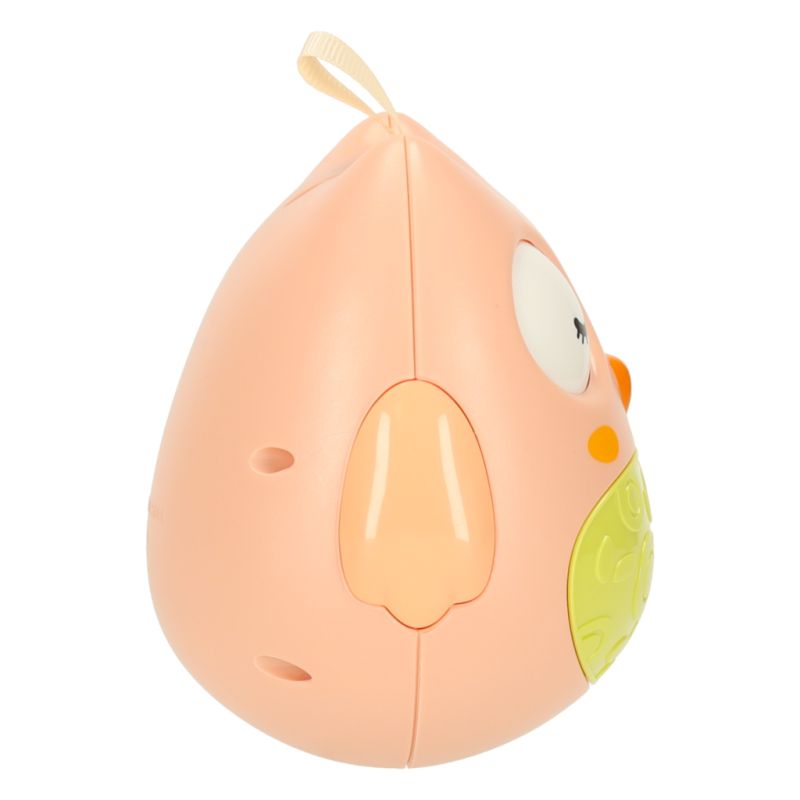 Wańka wstańka sowa sensoryczna kiwajka różowa - obrazek 4